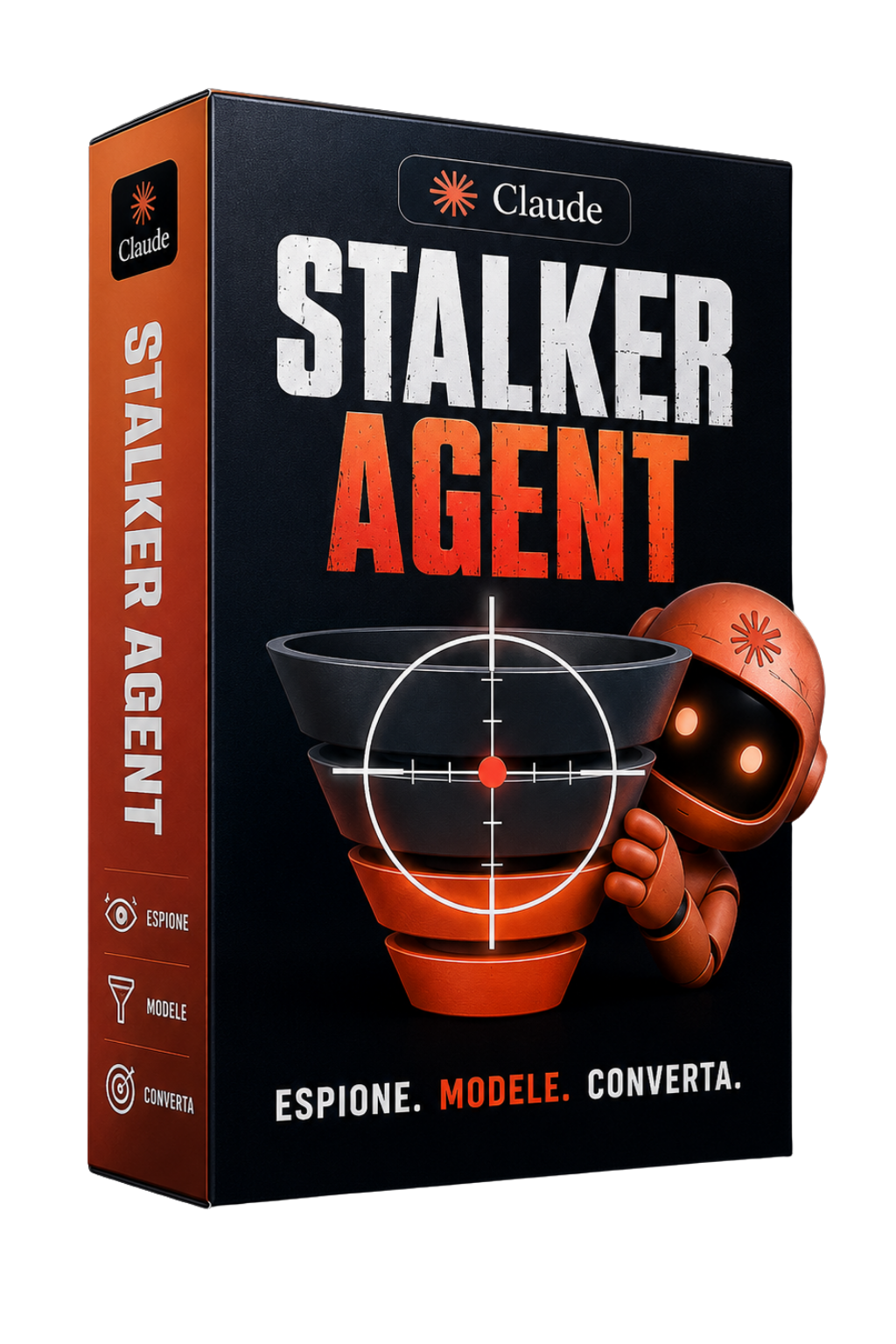 Agente Stalker — espione, modele, converta